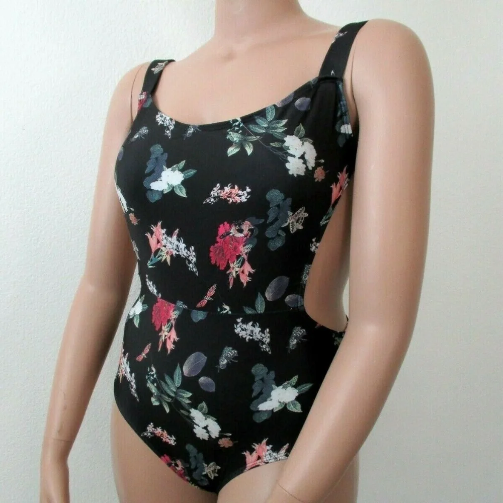 Plus Size XL fits 14 Floral Bathing Suit NWOT - Picture 3 of 4